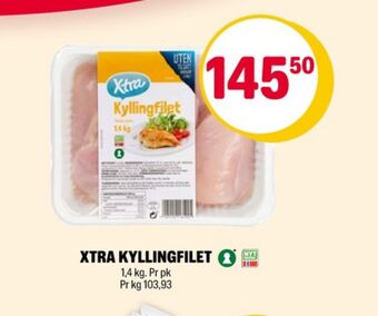 Coop Extra Xtra kyllingfilet tilbud
