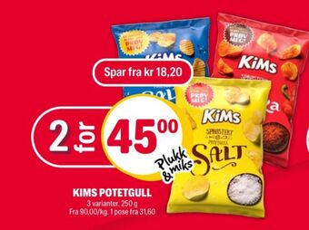 Coop Extra Kims chips tilbud