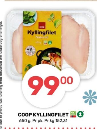 Coop Marked Coop kyllingfilet tilbud