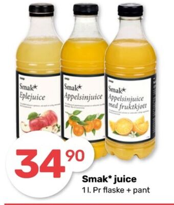 Coop Marked Smak juice tilbud