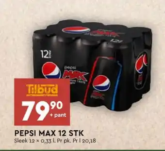 Coop Mega Pepsi max brus tilbud