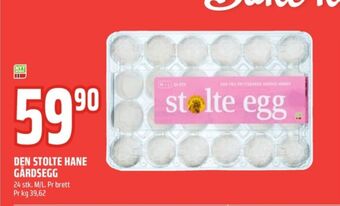 Coop Obs Den stolte hane egg tilbud