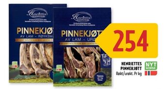 Coop Prix Henriettes pinnekjøtt tilbud