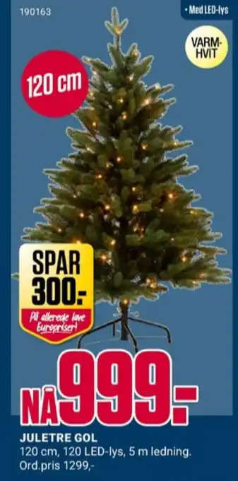 Europris Ukjent juletre tilbud