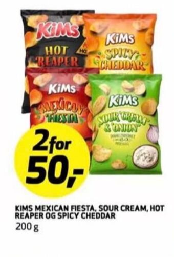 Bunnpris Kims chips tilbud