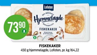 Kiwi Lofoten fiskekaker tilbud