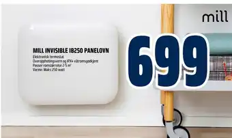 Coop Obs Mill Invisble IB250 Panelovn tilbud