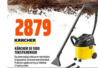 Coop Obs Kärcher SE 5100 Tekstilrenser tilbud