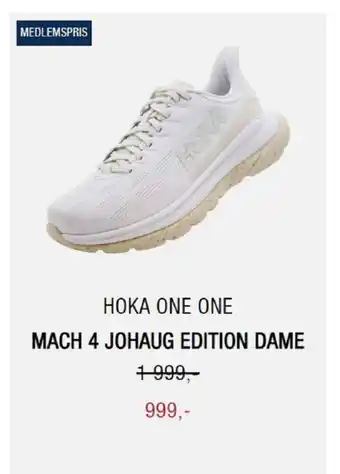 Sport 1 Hoka One One Mach 4 Johaug Edition Dame tilbud
