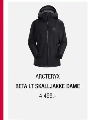Arcteryx Beta LT Skalljakke Dame