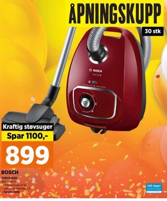 POWER Bosch Støvsuger tilbud