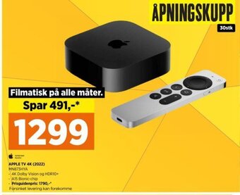 POWER Apple TV 4K ( 2022 ) tilbud