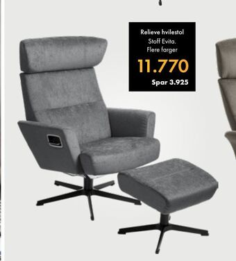 Fagmøbler Relieve hvilestol tilbud