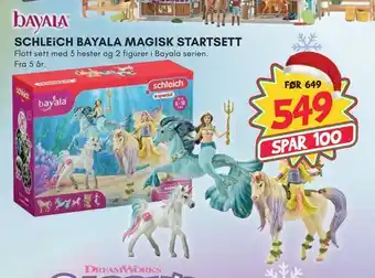 Extra Leker Schleich bayala magisk startsett tilbud