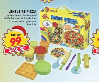 Extra Leker Lekeleire pizza tilbud