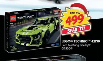 Extra Leker Lego® technic tm 42138 tilbud