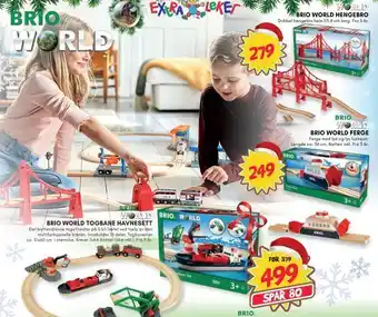 Extra Leker Brio world togbane havnesett tilbud