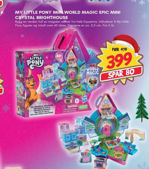 My Little Pony Mini World Magic Epic Mini Crystal Brighthouse