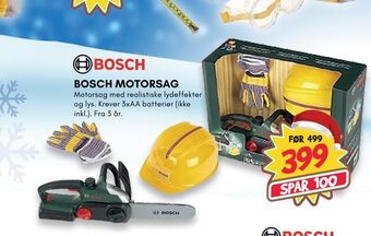 Extra Leker Bosch motorsag tilbud