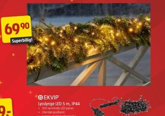 Jula Lysslynge LED 5 m, IP44 tilbud