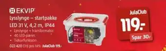 Jula Lysslynge - Startpakke LED 31V, 4.2m , IP44 tilbud