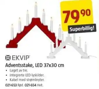 Jula Adventsstake, LED 37x30cm tilbud