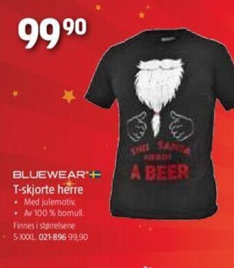 Jula T-Skjorte Herre tilbud
