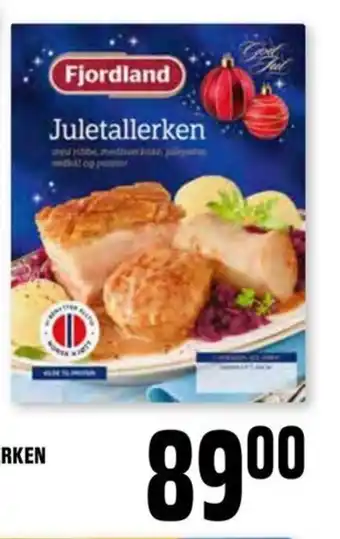 Coop Obs Juletallerken tilbud