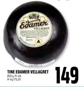 Coop Obs Tine Edamer Vellagret tilbud