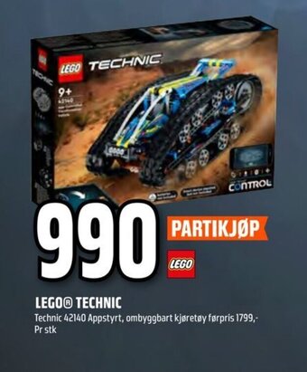Coop Obs Lego Technic tilbud