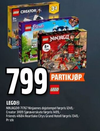 Coop Obs Lego tilbud