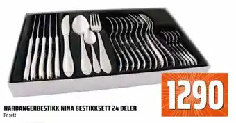 Coop Obs Hardangerbestikk Nina Bestikksett 24 Deler tilbud
