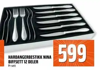 Coop Obs Hardangerbestikk Nina Biffsett 12 Deler tilbud