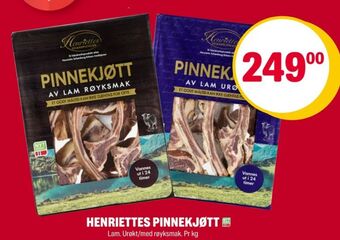 Coop Extra Henriettes pinnekjøtt tilbud