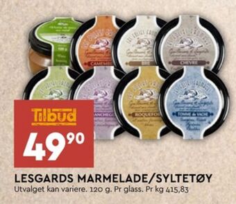 Coop Mega Lesgards marmelade tilbud