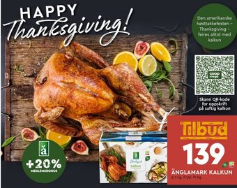 Coop Mega Änglamark kalkun tilbud