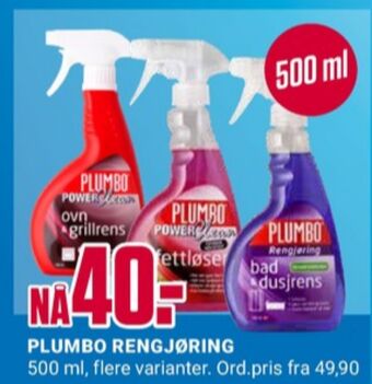 Europris Plumbo rengjøringsmiddel tilbud