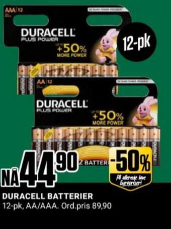 Europris Varta batterier tilbud