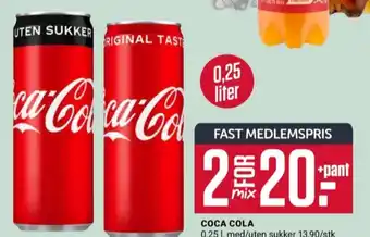 Europris Coca-cola brus tilbud
