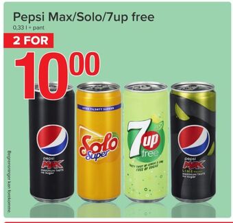 Eurospar Pepsi max brus tilbud