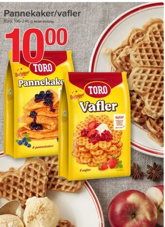 Eurospar Toro pannekakemix tilbud