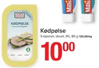 Eurospar 3-stjernet pålegg tilbud