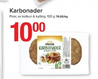 Eurospar Prior karbonader tilbud