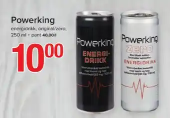 Eurospar Powerking energidrikk tilbud