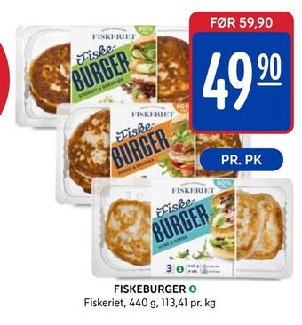 Rema 1000 Fiskeburger tilbud