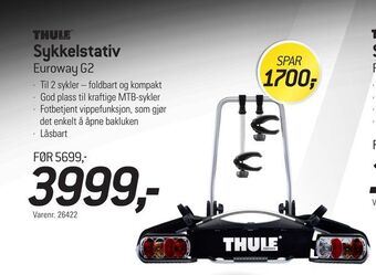 Thansen Sykkelstativ tilbud