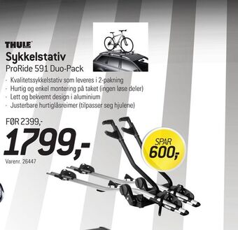 Thansen Sykkelstativ tilbud