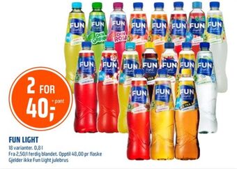 Coop Obs Fun light saft tilbud