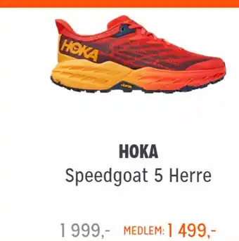 Anton Sport Hoka Speedgoat 5 Herre tilbud