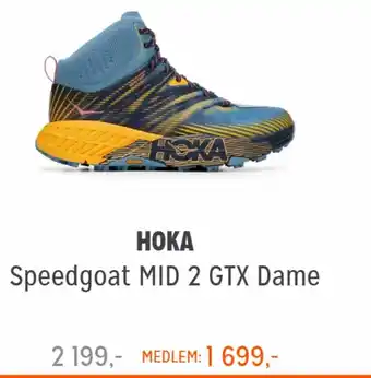 Anton Sport Hoka Speedgoat Mid 2 GTX Dame tilbud